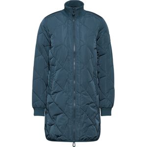 Cecil - Long Blouson Coat - Dames Jas - Dull Teal Blue