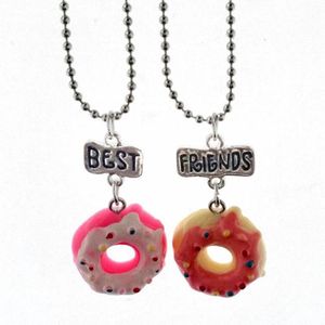 Fako Bijoux® - Vriendschapsketting - BFF Ketting - Donuts - Best Friends
