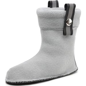 Ladeheid Sokken voor Regenlaarzen - Kinderen - Fleecesokken - LA-LA40-245-WW - Grijs - 34/35