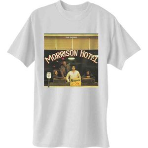 The Doors - Morrison Hotel Heren T-shirt - XXL - Wit