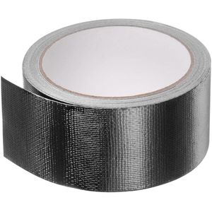 Dekzeil Reparatieband, Waterdichte Rip Stop Patch en Tent Reparatietape voor Scheurtent, Robuust, Broeikas - Zwart, 2"" x 24,6ft - Multifunctioneel en Duurzaam