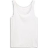 TOM TAILOR - Top - Wit - Mouwloos - Slanke Pasvorm