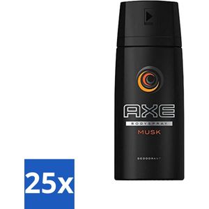 Axe - Deodorant Bodyspray - Musk - 150 ml - Bulkverpakking - 25 stuks