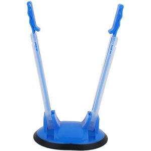 Verstelbare kunststof Baggy Rack voor opbergtas - handsfree houder voor keukengereedschap .