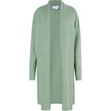 usha - Gebreid Vest - Lange Vest - Wit