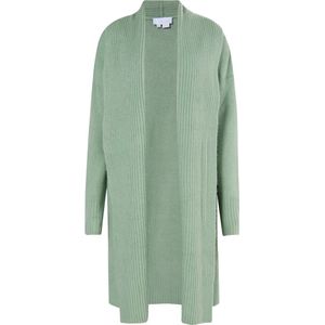 usha - Gebreid Vest - Lange Vest - Wit