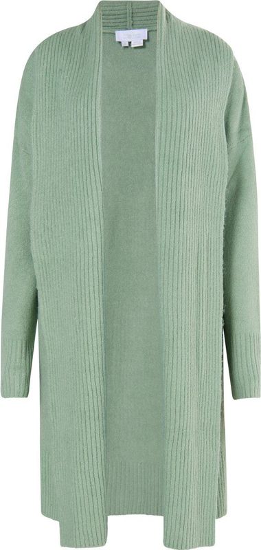 usha - Gebreid Vest - Lange Vest - Wit