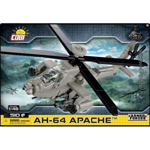 COBI AH-64 Apache Helicopter - Constructiespeelgoed - Oorlog - Modelbouw