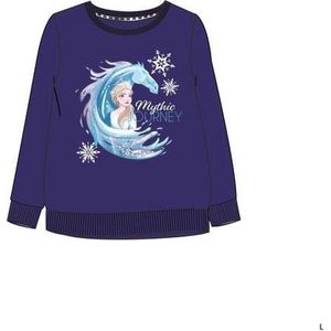 Disney Frozen 2 sweater Elsa en The Nokk - donkerblauw - Maat 92 / 2 jaar