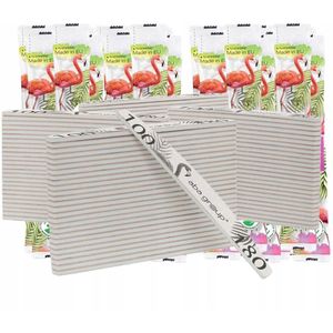 Aba Group Nagelvijlen 100/180 Boot Vorm 100 Stuks