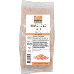 Mattisson - Himalaya Zout Fijn - 100% Natuurlijk - Kruiden & Specerijen - Navulzak 500 Gram