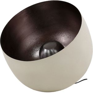 Tamika tafellamp Ø36 cm - naturel grijs