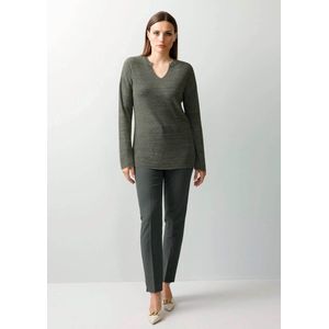 Alba Moda Pullover Pullover mit Effektgarn