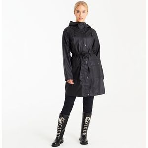 Regenjas Dames - Ilse Jacobsen Raincoat RAIN70 Black - Maat 42