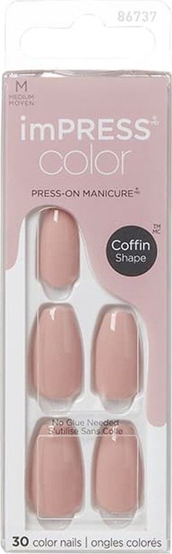 imPRESS Color Coffin - Kunstnagels - 30 stuks - Nepnagels - Sumptuous
