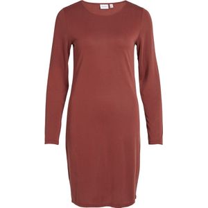 VILA - VIMODALA O-NECK MIDI DRESS/SU - NOOS - Dames - Maxi jurken
