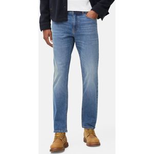 camel active 5-pocketbroek met normale pasvorm - Maat menswear-35/32 - Blau