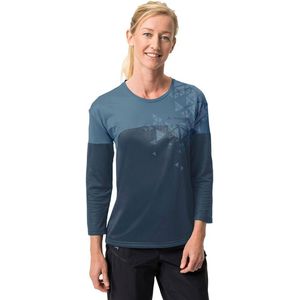 Vaude - Bike Moab V - T-shirt - Blauw - Met Lange Mouwen