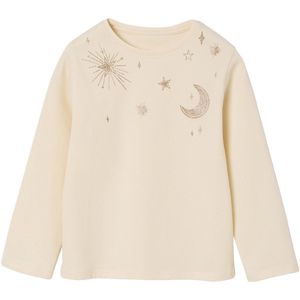 Vertbaudet T-shirt met glinsterende sterren voor meisjes