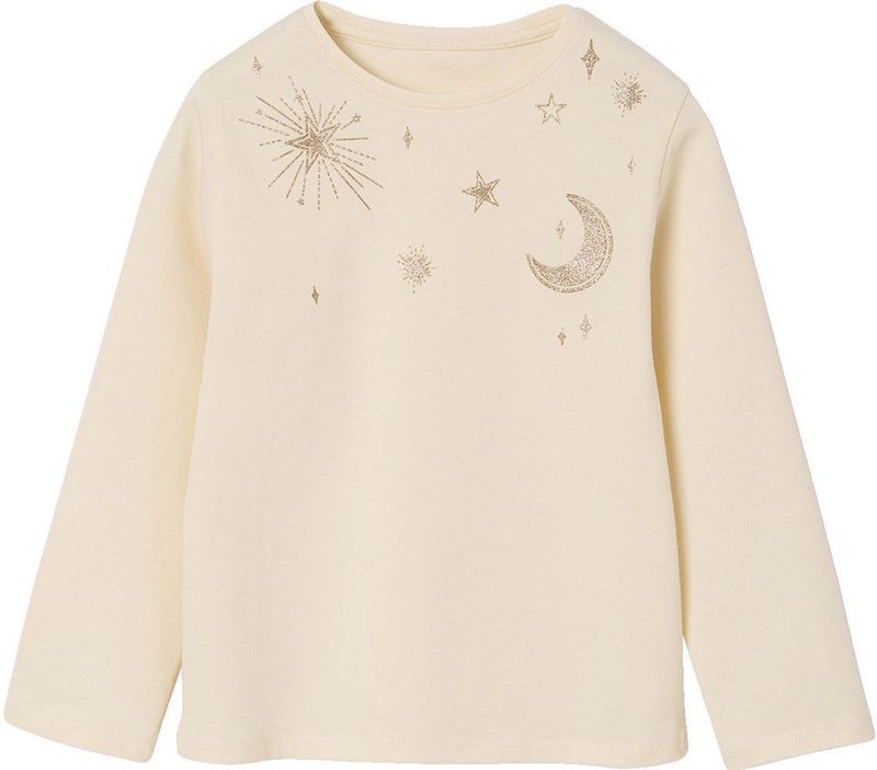 Vertbaudet T-shirt met glinsterende sterren voor meisjes