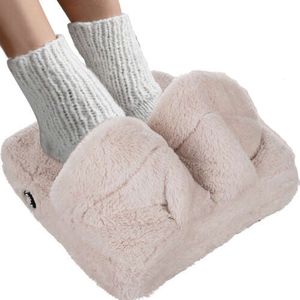 Voetmassage apparaat met 2 vibratiemodi met zachte binnenkant van de pantoffels