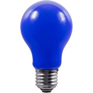 Schiefer - E27 Gloeilamp - Blauw - 11W - Dimbaar