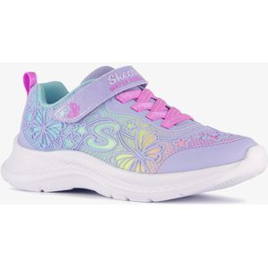 Skechers - Girls Jumpsters 2.0 - Sneakers - Paars - Imitatieleer/Textiel