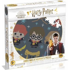 Harry Potter - Een kerst in Zweinstein puzzel 500 stuks