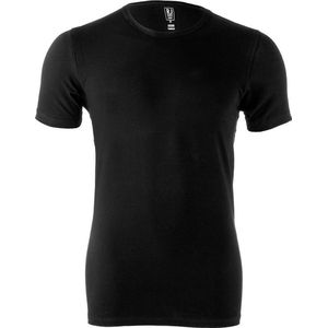 RJ Bodywear - T-shirt O-hals - zwart (stretch) -  Maat XL
