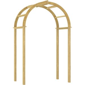 VidaXL Boog 141x97x243 cm - Geïmpregneerd Massief Grenenhout
