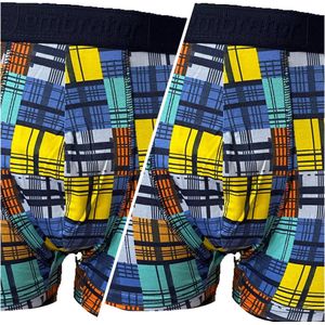 Embrator mannen Boxershorts 2-stuks overall print maat XXL