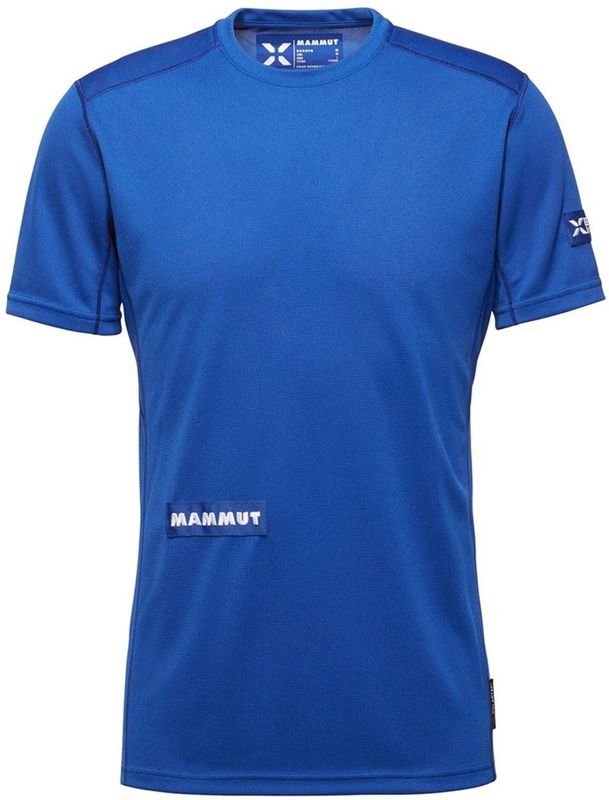 Mammut - Eiger Nordwand FL - T-shirt - Blauw - Korte Mouwen