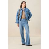 Sissy-Boy - High Waist Flared Jeans - Blauw - 5-Pocket Model