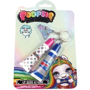 Poopsie Lipgloss Sleutelhanger Meisjes Staal Blauw/roze