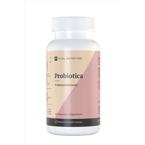 Vital Nutrition - Probiotica - 10 Bacteriestammen - 9.6 Miljard KVE - 60 Capsules