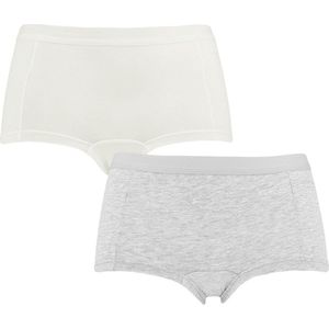 Bjorn Borg 2-pack dames boxershort - Core mini - Creme/Grey - XL