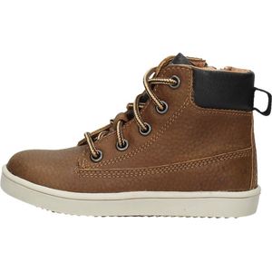 KEQ Veterschoenen Hoog Veterschoenen Hoog - cognac - Maat 30