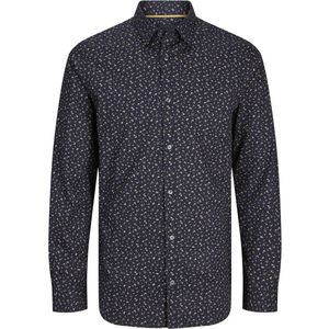 JPRBLALEEDS PRINT STRUCTURE SHIRT PLS MAAT 4XL
