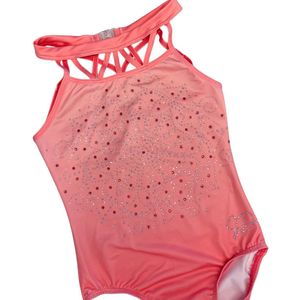 Turnpakje Jamie Koraal Mouwloos - AXS | 146-152 - Gympakje voor Turnen en Gymnastiek