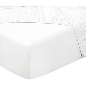 Phlox - Hoeslaken - 100% Katoen - Satijnen - Eenpersoons 90x200 cm - Zacht