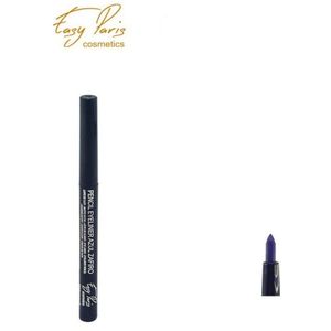 Easy Paris Cosmetics - Saffier Blauw - Paars Blauw oogpotlood, draaibaar / Automatic Eye Pencil - Waterproof - Nummer 15 Azul Zafiro - 1 stuks