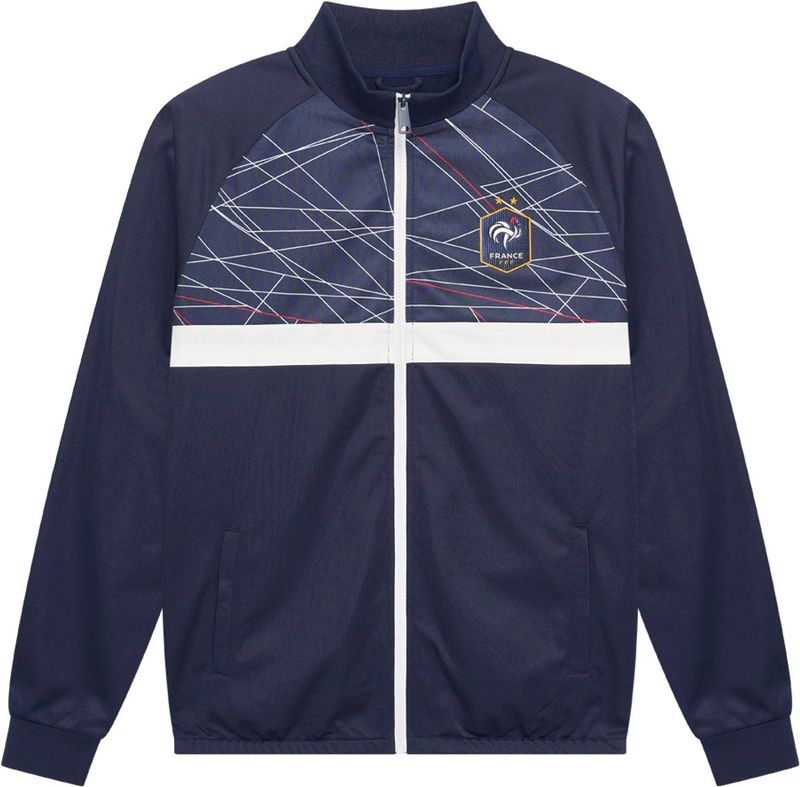Frans Elftal - Trainingspak - Navy Blauw - Officiële FFF Fanmerchandise