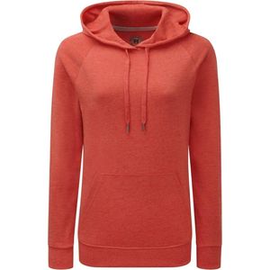 Russell Dames/dames HD Hooded Sweatshirt (Rode mergel)