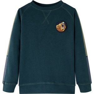 vidaXL - Kindertrui - 104 - mosgroen