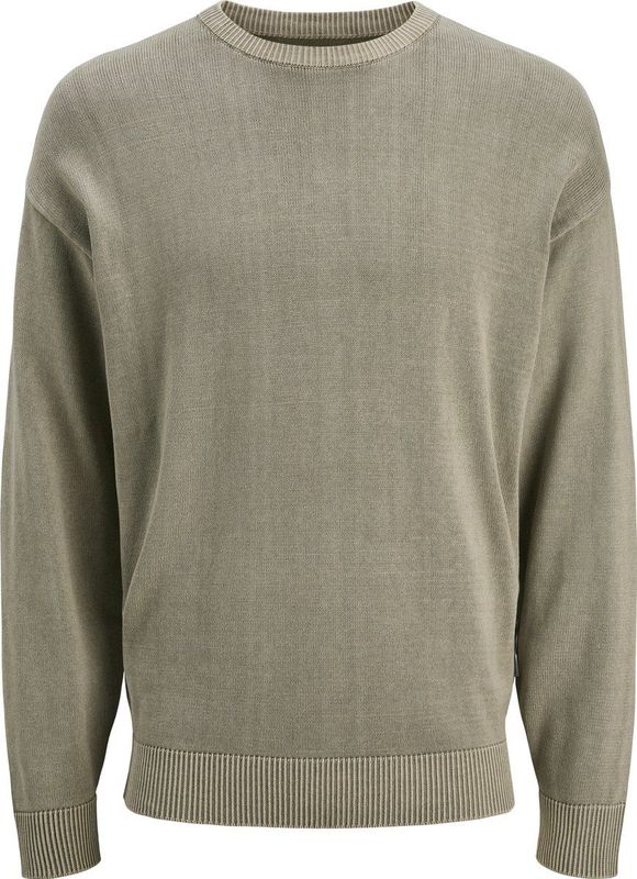 Jack & Jones - JJECHARGE FADED KNIT CREW NECK - Trui - Silver sage