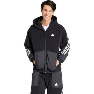 adidas Sportswear Future Icons 3-Stripes Hoodie - Unisex - Zwart- L