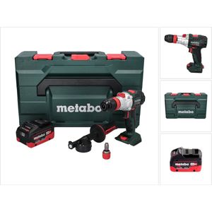 Metabo SB 18 LTX BL Q I Accu-slagboormachine 18 V 130 Nm borstelloos + 1x accu 8.0 Ah + metaBOX - zonder lader
