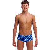 Funky Trunks Sidewinder Trunks Zwemboxer Blauw AUS 24 Jongens