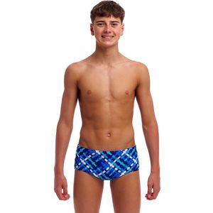 Funky Trunks Sidewinder Trunks Zwemboxer Blauw AUS 24 Jongens