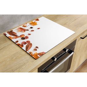 Inductiebeschermer - Herfst Bladeren - 76x52 cm - Inductiebeschermer - Inductie Afdekplaat Kookplaat - Inductie Mat - Anti-Slip - Keuken Decoratie - Keuken Accessoires